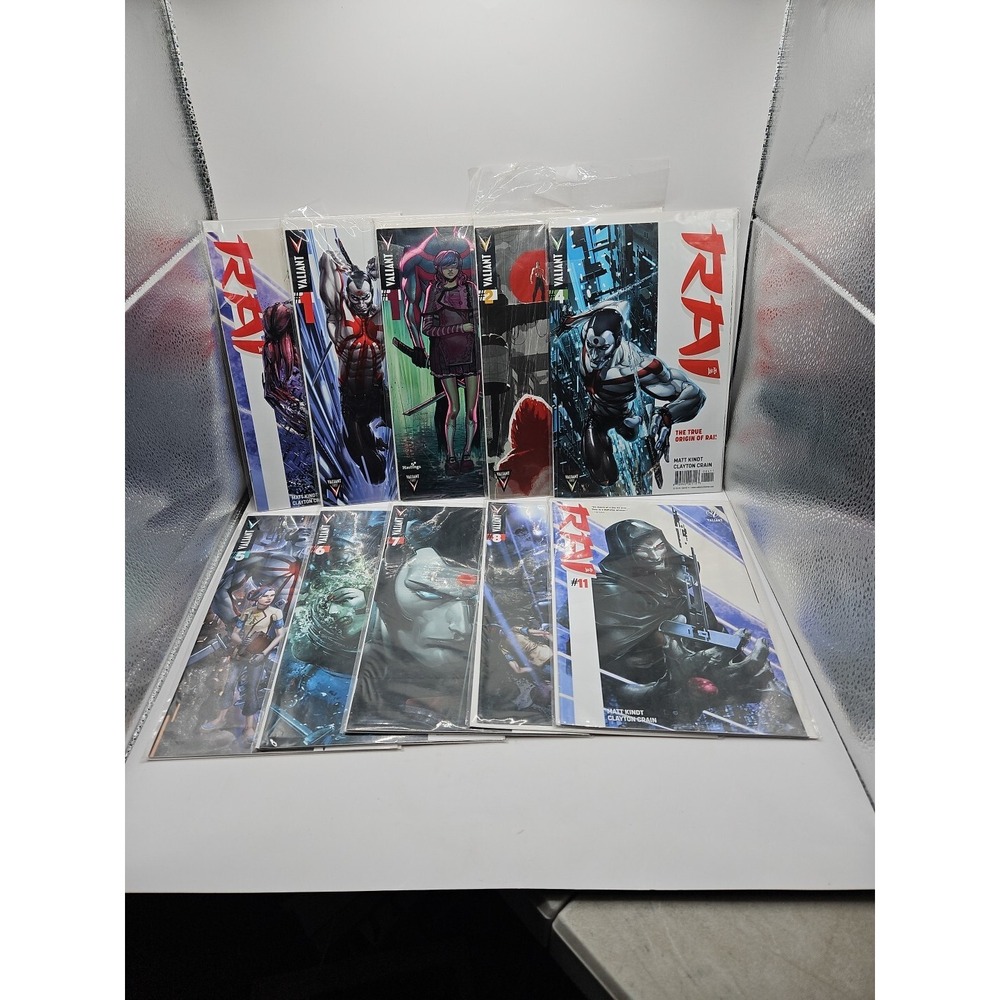 Rai (2014) Valiant Comics Lot with #1 Variant & Valiant First Matt Knot Clayton